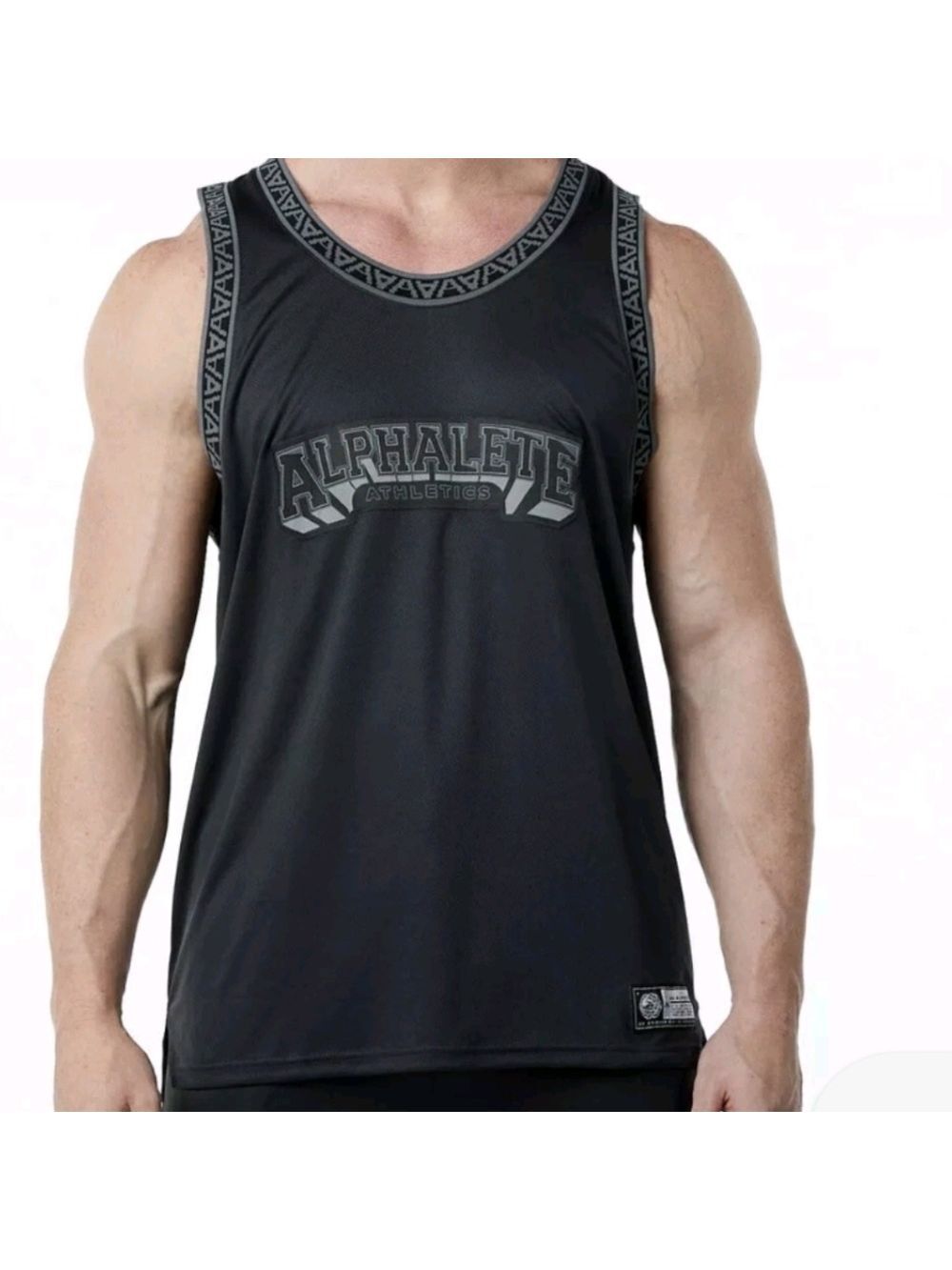 Alphalete Men's Varsity Basketball Tank Top Jersey Size 3XL NEW